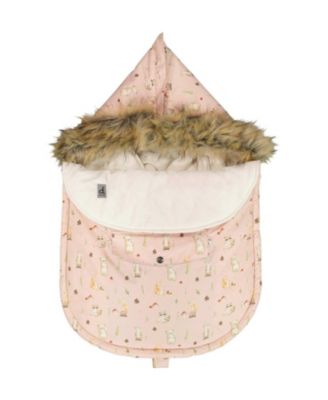  Girls' Animal Bunting Bag Velour Lined Car Seat and Stroller - Baby