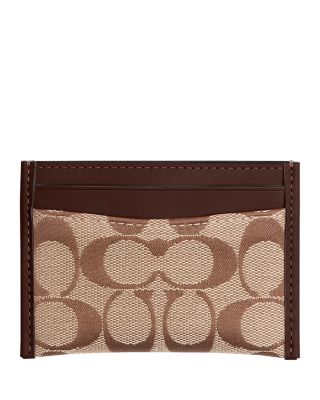 Essential Signature Jacquard Card Case