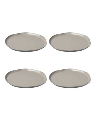  Tam Stoneware Flat Dinner Plate, Set of 4