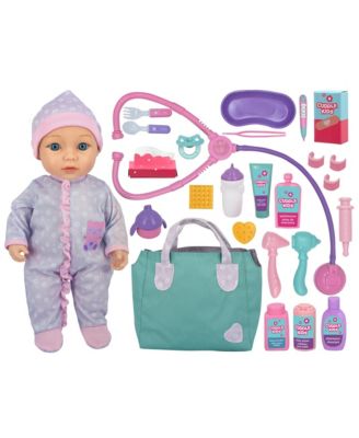  Baby's First Check Up 15" Doll Pink, Ages 3+
