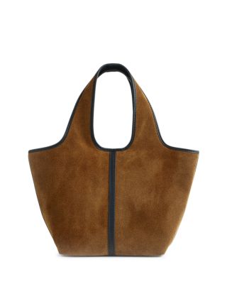 The Ellis Suede & Leather Small Shopper Tote