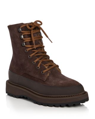 Women's Dolomite Shearling Lined Combat Boots