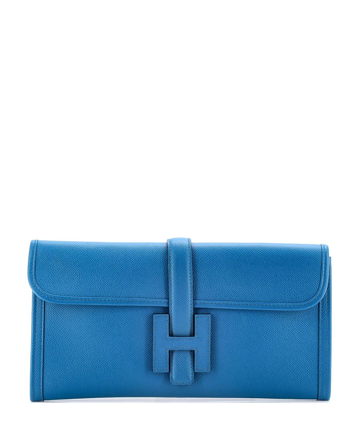 Pre-Owned HERMES 29 Jige Elan Clutch Epsom