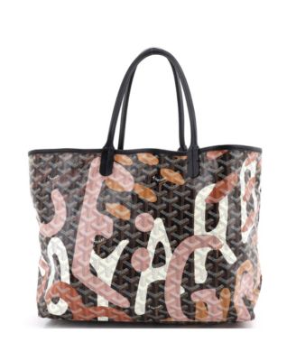 PM Saint Louis Tote Lettres Camouflage Coated Canvas