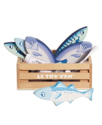Market Fish Wooden Play Food Crate - 3+ Years