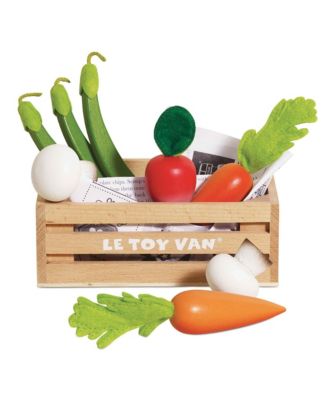 Harvest Vegetables Wooden Food Crate- 3+ Years
