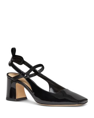 Women's Vernice Leather Slingback Pumps