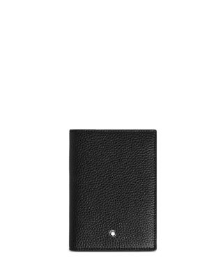 Grained Leather Passport Holder