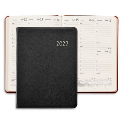 2027 Leather Desk Diary