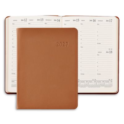 2027 Leather Desk Diary