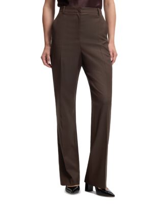 Telasa Wool Straight Pants