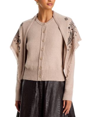 Long Sleeve Bandana Cardigan - Exclusive