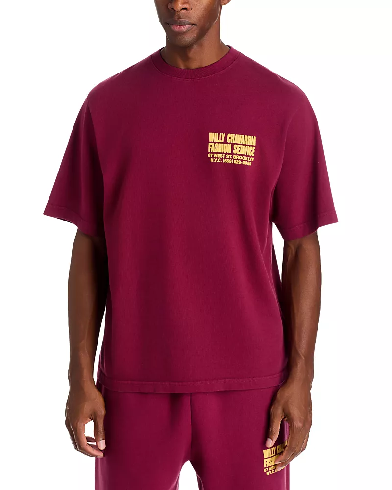 Willy Chavarria Fashion Services Standard Tee