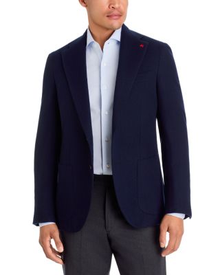 Marechiaro Wool & Cashmere Brushed Solid Regular Fit Sport Coat