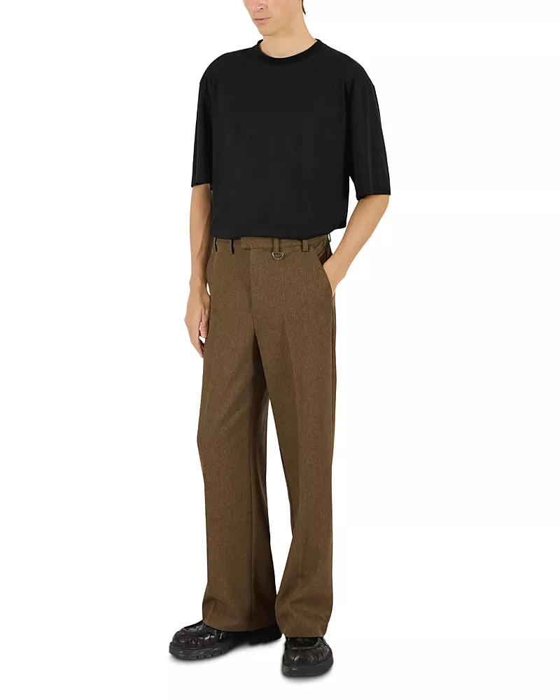 Krost Elliot Rain Drum Relaxed Wide Leg Trousers