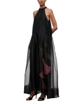 Laney Halter Tie Back Dress