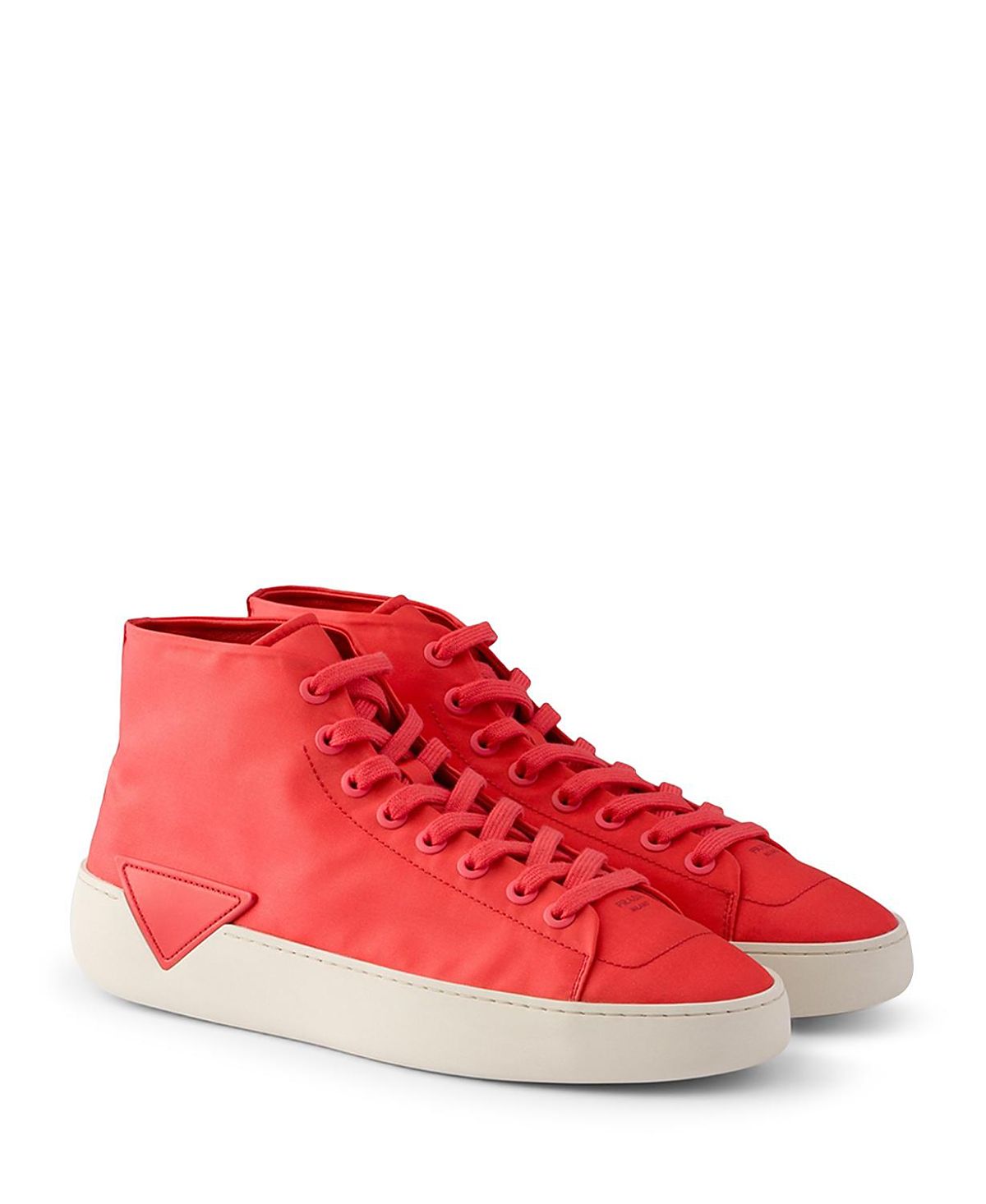Prada Men's High-Top Re-Nylon Sneakers