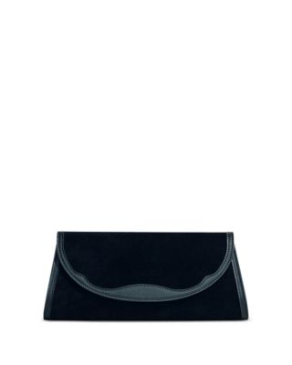 The Opera Western Trim Leather Clutch
