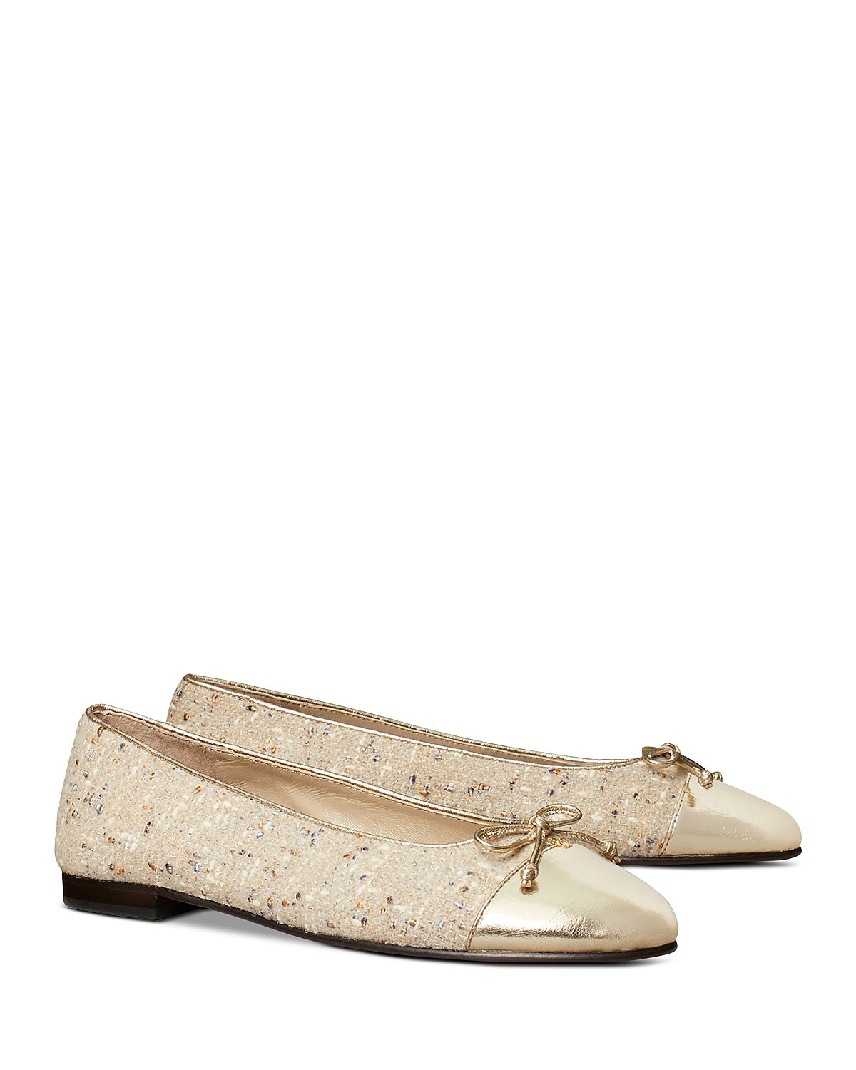 Tory Burch Women's Sequined Cap Toe Ballet Flats