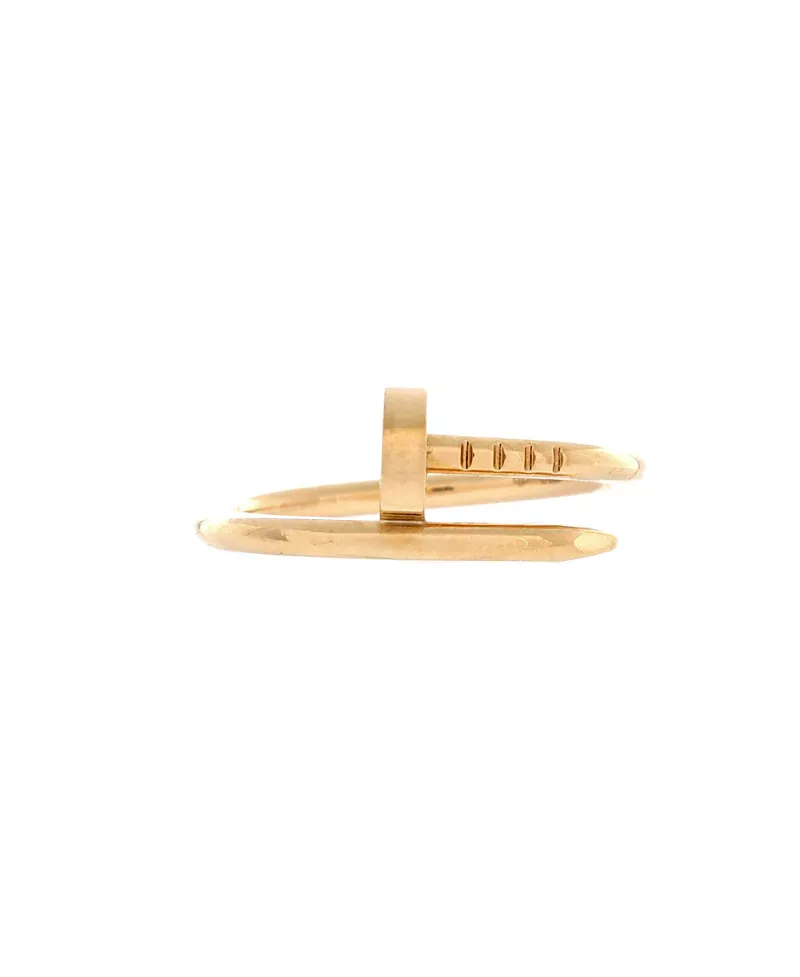 Pre-Owned Cartier Small Juste un Clou Ring 18K Gold