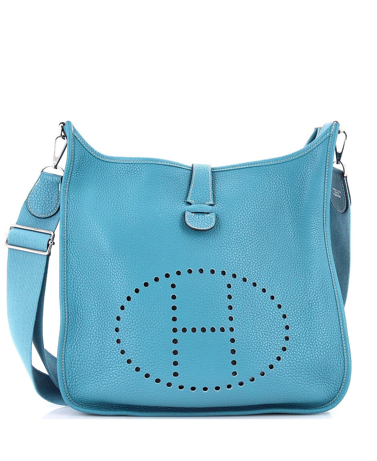 Pre-Owned Hermes Gm Evelyne Bag Gen Iii Clemence