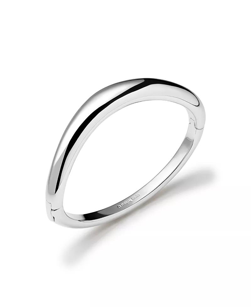 Ana Luisa Talia Silver Bangle Bracelet