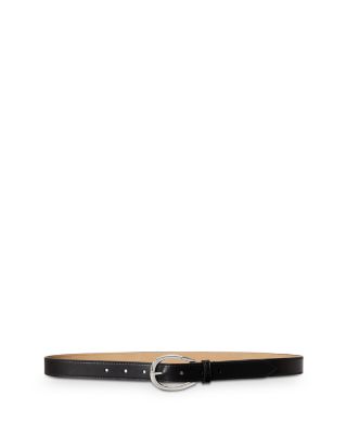 Stirrup Buckle Leather Belt