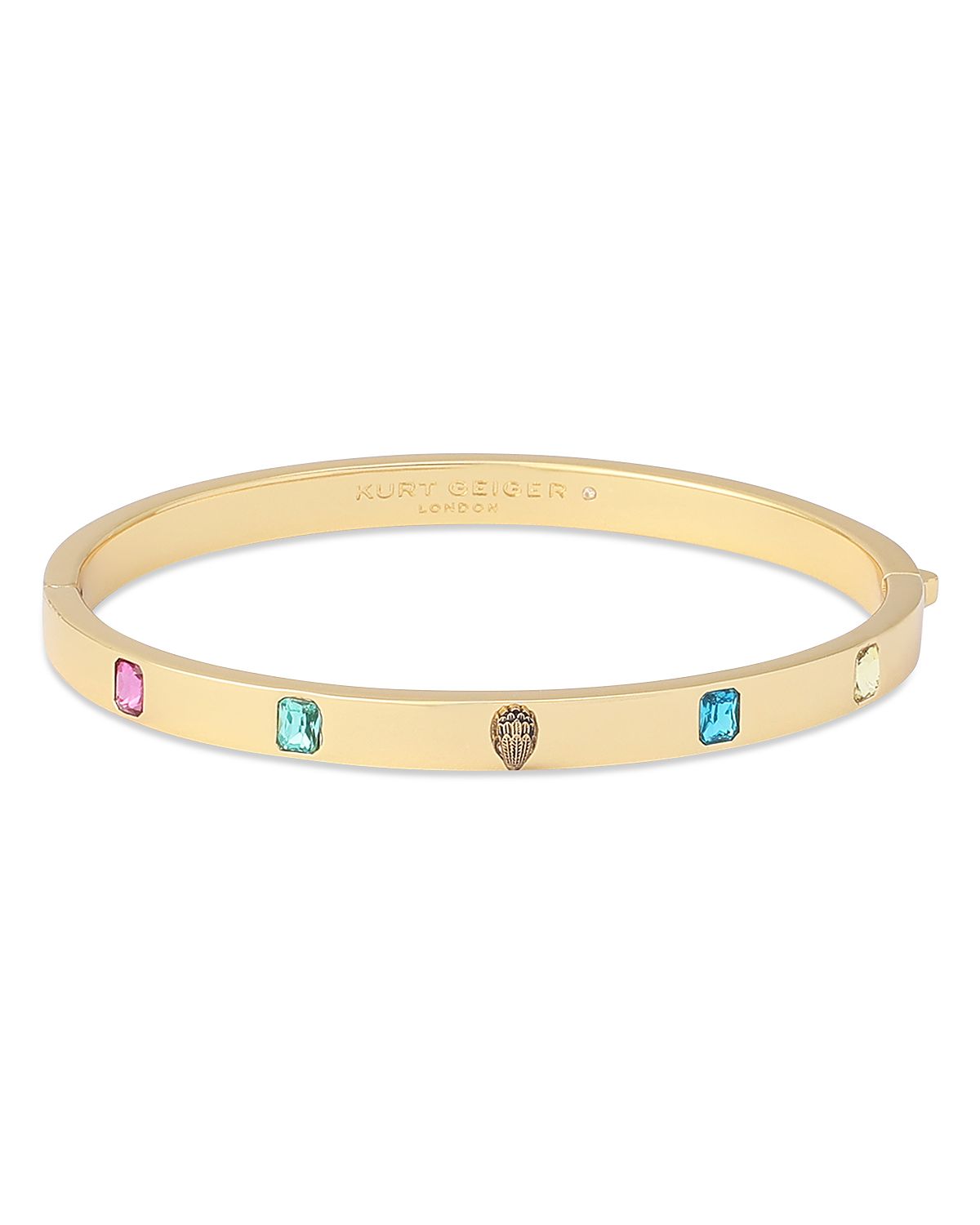 Kurt Geiger London Signature Eagle Stone Bangle Bracelet