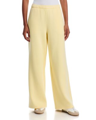 Ceramic Fleece Wide Leg Sweatpants