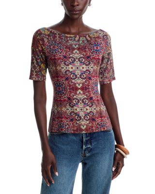 The Janie Favorite Boatneck Fitted Tee