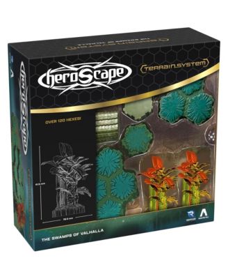  Heroscape The Swamps of Valhalla Terrain Expansion, Ages 14+