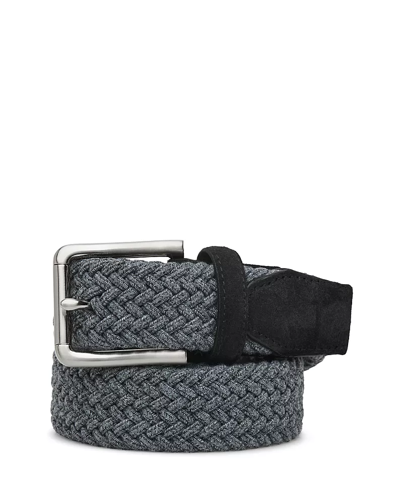 The Men's Store at Bloomingdale's Wooley Roller Reversible Braided Belt - Exclusive