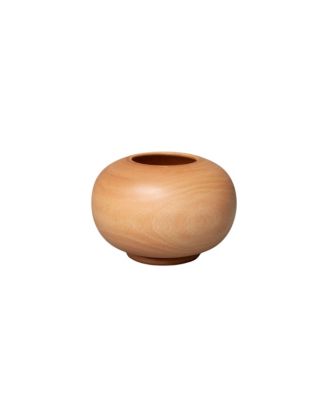  Mango Wood Round Vase