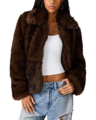 Steve Madden Macon Faux Fur Coat