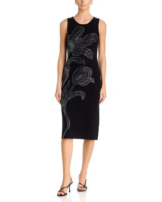 Embellished Midi Dress