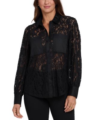 Eliza Long Sleeve Lace Blouse