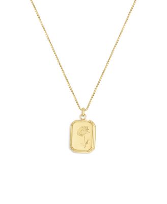  Audrey Birth Flower Necklace
