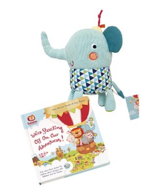 Lolo Elephant Adventures Book & Plush Storytime Set - Ages 24+ months
