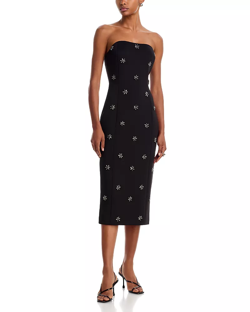 Generation Love Delina Crystal Strapless Dress