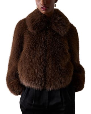 Short Faux Fur Coat