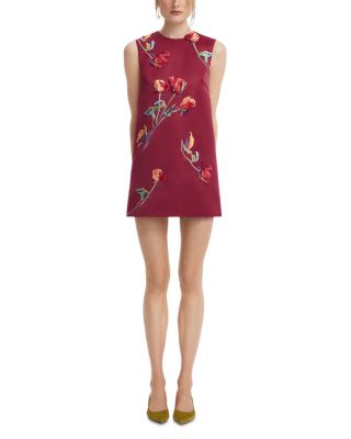 Yvonne Embroidered Mini Dress