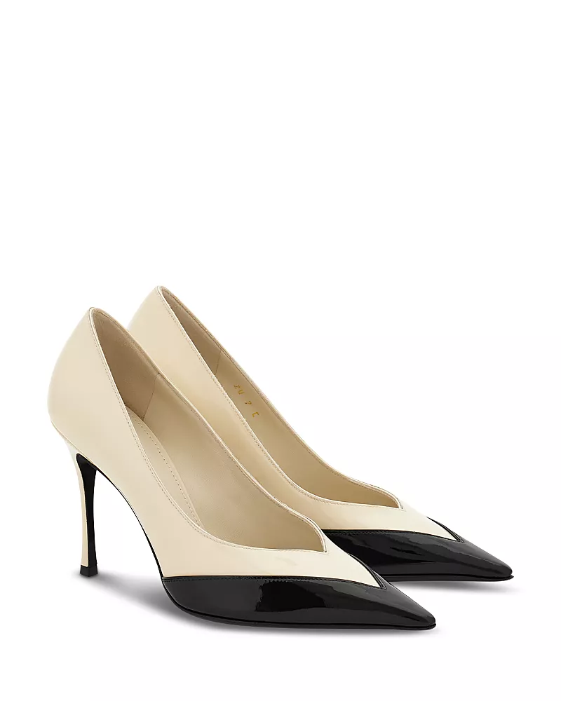 Ferragamo Women's Yasmin Leather Stiletto Pumps