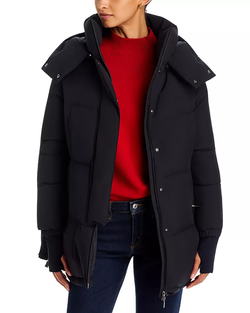 Herno Two Layer Windstopper Quilted Oversized Puffer Coat