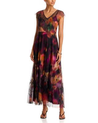 Mertina Mesh Maxi Dress