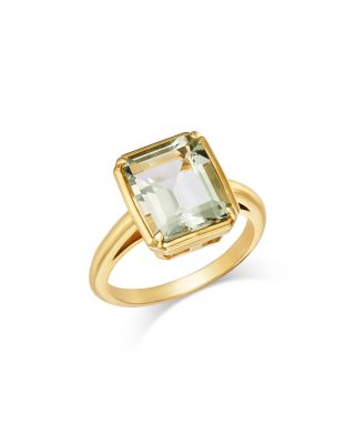 Bloomingdale's Fine Collection Prasiolite Ring in 14K Yellow Gold