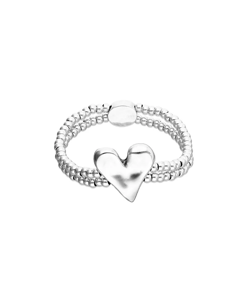 UNOde50 Sterling Silver Plated Bracelet with Heart Detail
