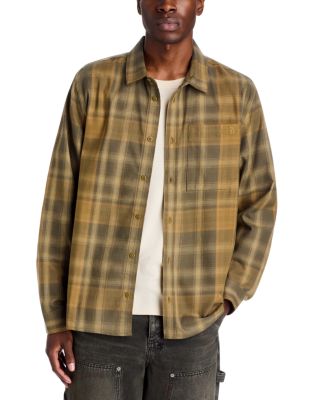 Mountain Falls Cotton Flannel Plaid Shirt
