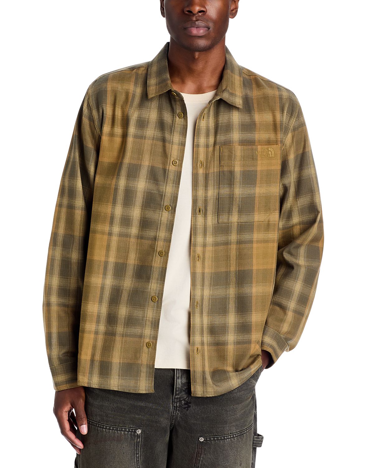 The North Face Mountain Falls Cotton Flannel Plaid Shirt
