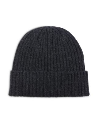 Cashmere Ribbed Beanie - Exclusive