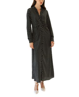  Genny Fit Flare Shirt Dress